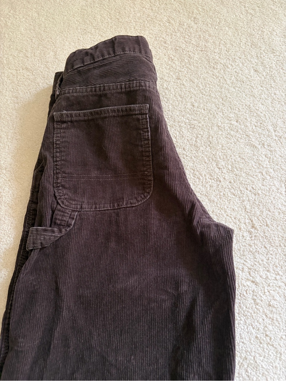 Gap Boy’s Corduroy Work Pants - Dark Brown